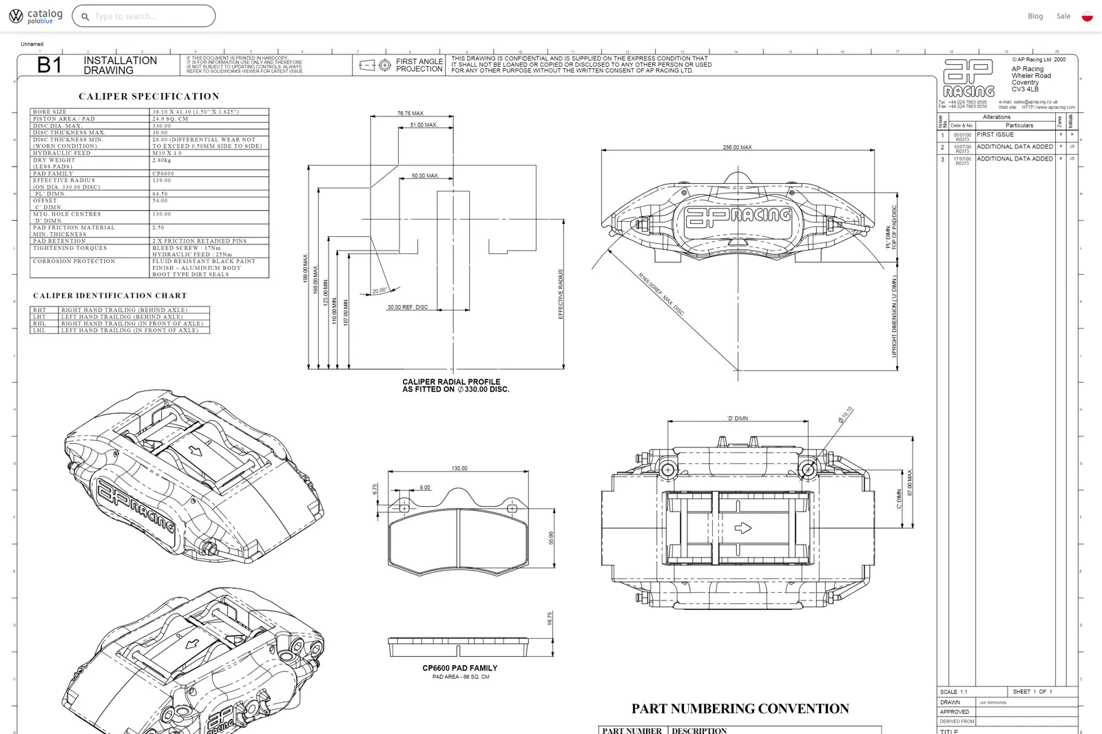Katalog VW Polo 6R - nawigacja