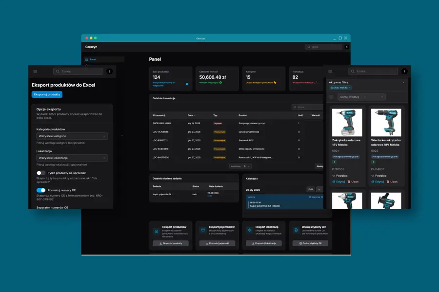 Garage Inventory Management System