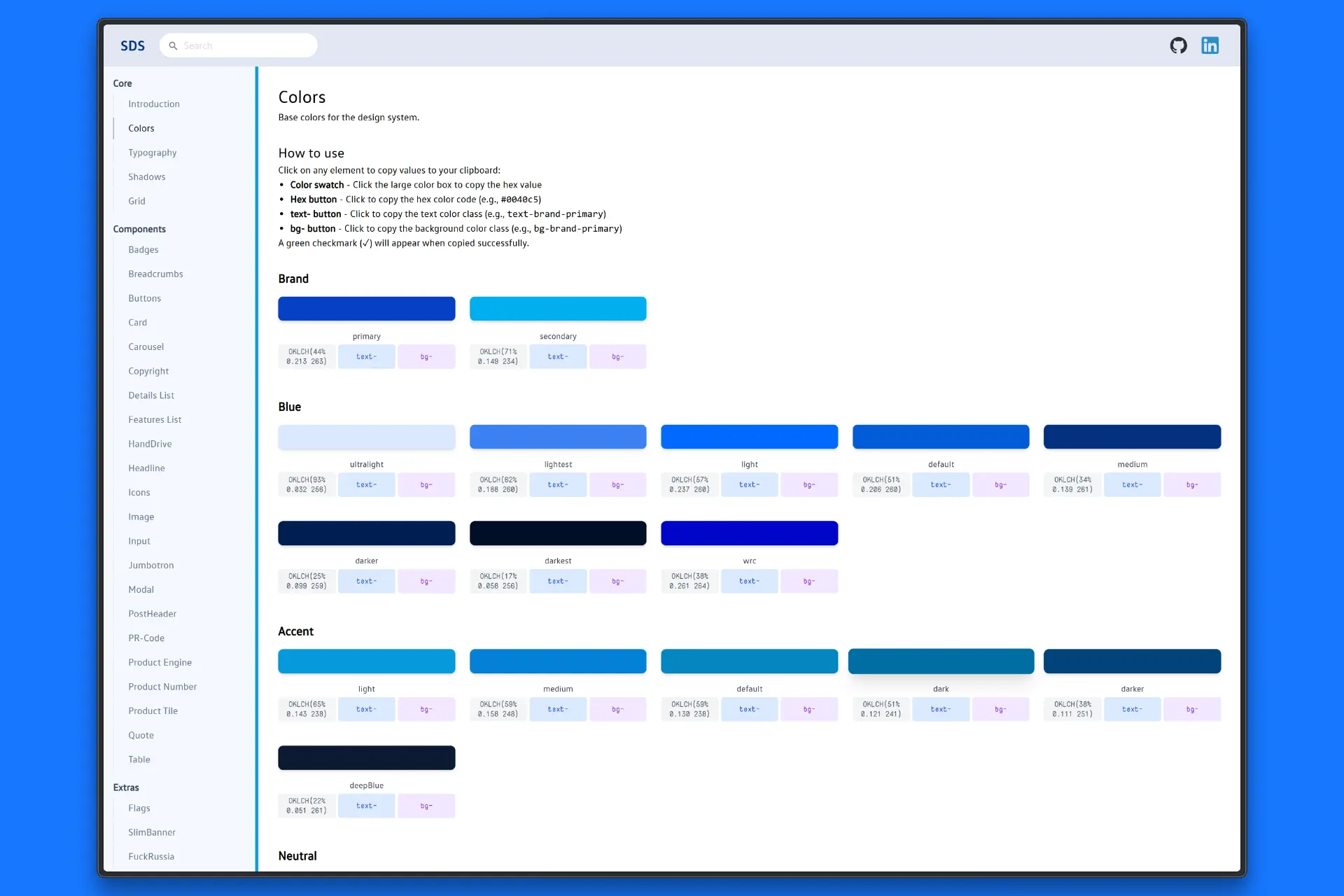 Open-source Astro design system with Vue 3 components and UnoCSS. Published as npm package — documentation site and reusable component library in one.