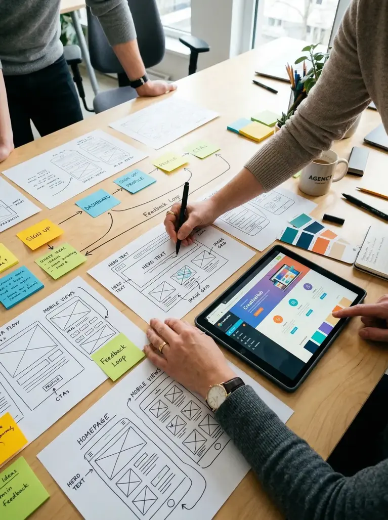 Website development process