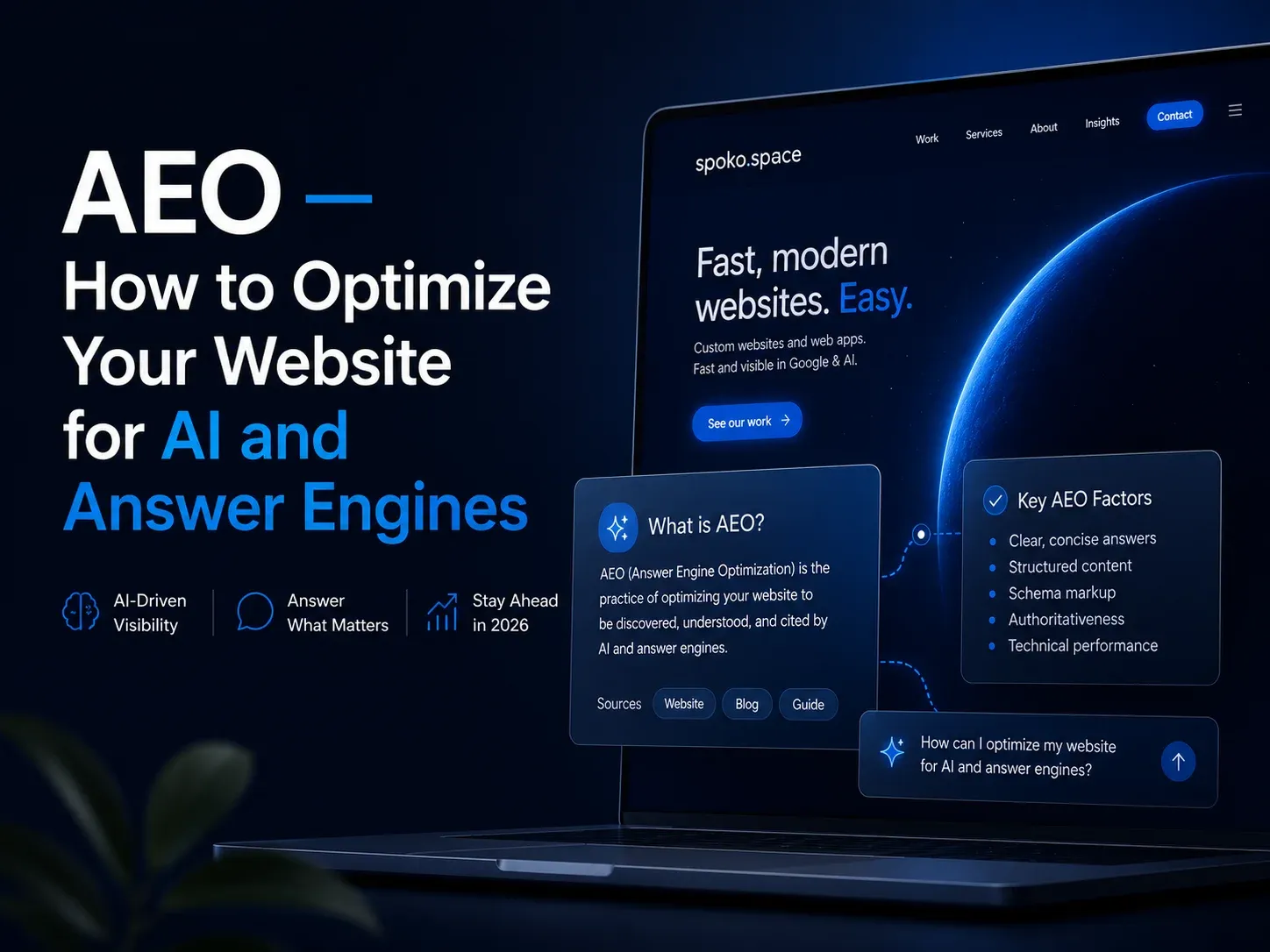 AEO — How to Optimize Your Website for AI and Answer Engines