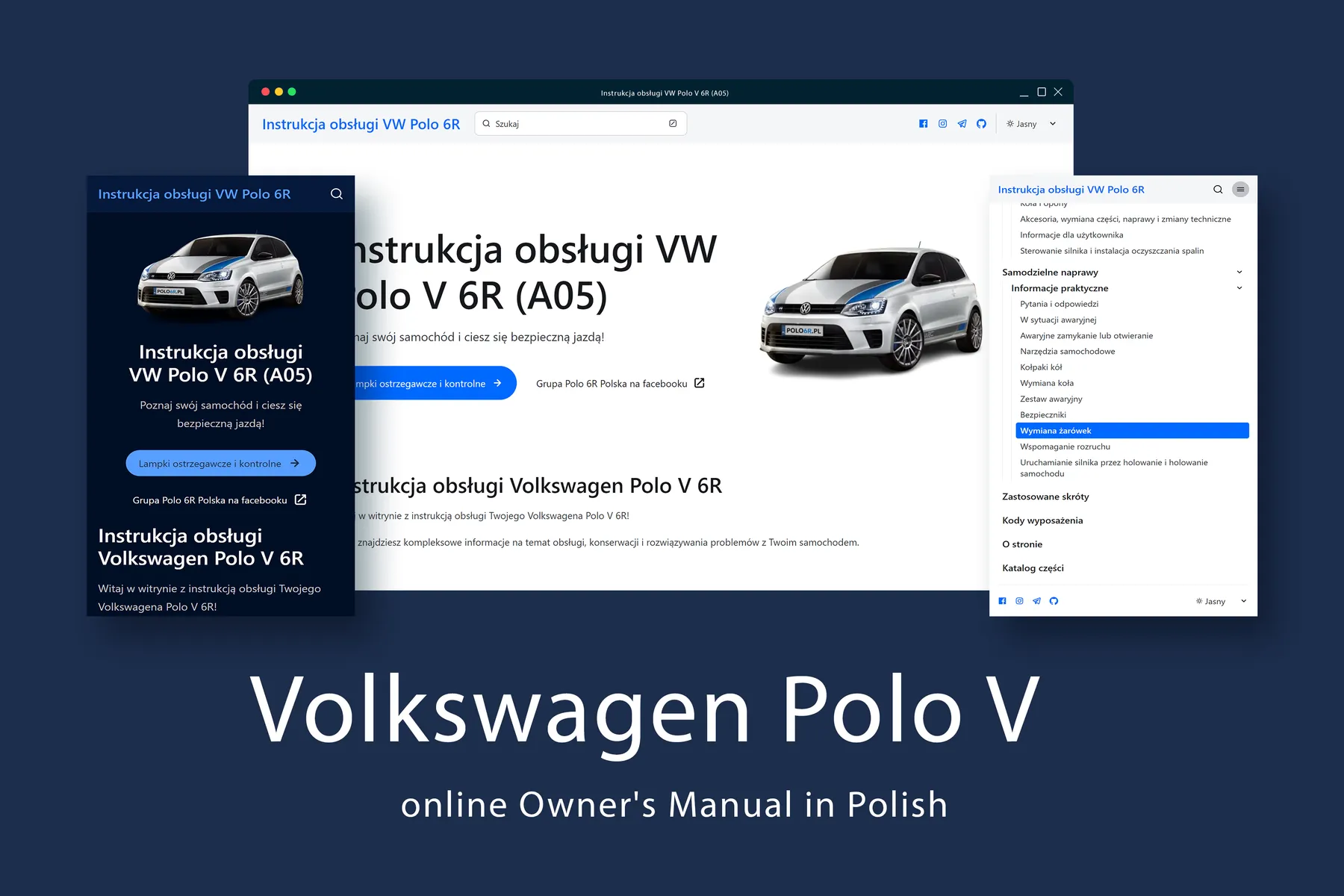 Instrukcja obsługi VW Polo 6R